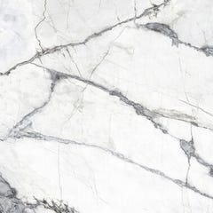 Carrelage sol intérieur effet marbre l.60x L.60cm - Invisible  0