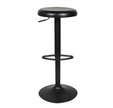 LOT DE 2 TABOURETS NAWELL NOIR