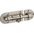 TARGETTE 100MM PENE ROND NICKEL SATIN