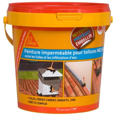 Protection toiture terre cuite Sikagard 1L - SIKA 0