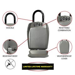 Boîte à clés sécurisée et renforcée avec anse Select Access Master Lock 5