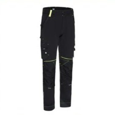 Pantalon de travail Noir/Jaune stretch T.40 Sacha - NORTH WAYS 1