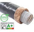 Gaine souple isolée ECOSOFT GP ISO sans Phtalate Diam 125 mm L 6 m - S&P