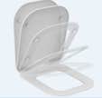 Abattant ultra fin frein chute Tonic II - IDEAL STANDARD