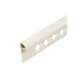 PROF ARRET 1/4RD FERM 12.5MM PVC BG 2M50