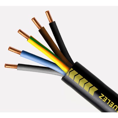Cable électrique U-1000 R2V 5G 2,5 mm² 500 m - MIGUELEZ SL 1