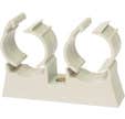 TUBE-RING Ø25-26 DOUBLE BLANC BOITE DE 40