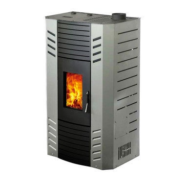 poele a granules de bois mecanique bruno lumio argent 6 23 kw bricoman