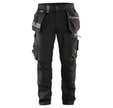 Pantalon de travail stretch avec poches Noir T.48 Canvas 1599 - BLAKLADER