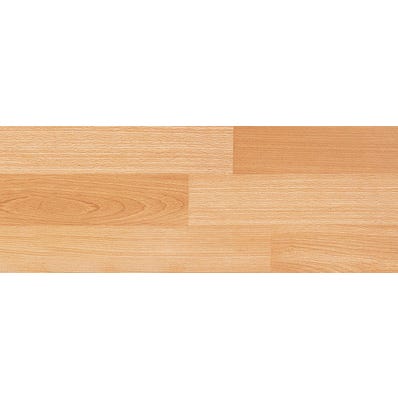 Revêtement de sol stratifié 6mm - Décor Hêtre 3 frises - Colis de 3m²