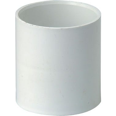 Manchon PVC blanc Diam.80 mm - GIRPI 0