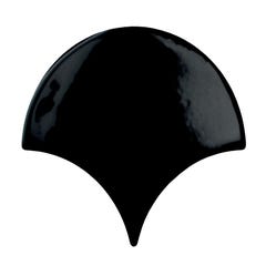 Faïence noir mat l.13,4 x L.15 cm Bondifan  0