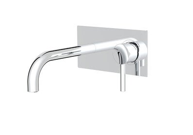 mitigeur lavabo mural a encastrer encarond bricoman