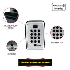 Boîte à clés sécurisée murale bouton poussoirs Select Access Master Lock 2