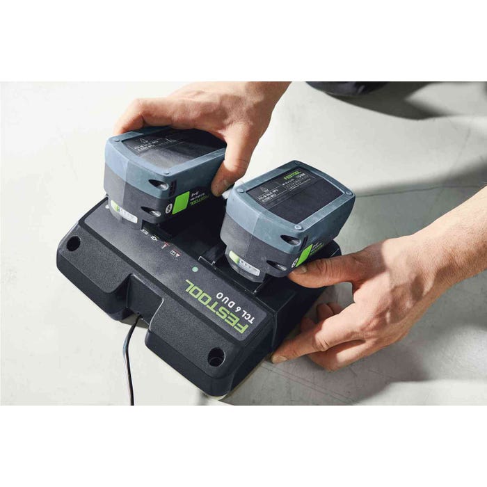 CHARGEUR RAPIDE TCL 6 DUO FESTOOL 1