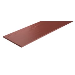 Clin pour bardage rouge traditionnel L.3600 × l.180 × Ep.8 mm HardiePlank Cedar 0