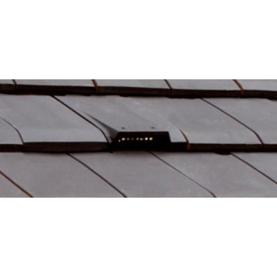 Tuile de ventilation terre cuite PV10 ardoise - EDILIANS 0