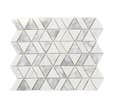 MOSAIQUE 28.2 X 24.4 CM MIX MARBRE BLANC/GRIS