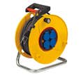 ENROULEUR DE CHANTIER 25M 3G2.5 4 PRISES IP44