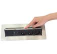 BLOC MENAGER PIVOTANT 3 2P+T + 2USB
