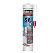 Silicone acétique sanitaire transparent 280 ml SA2 - RUBSON