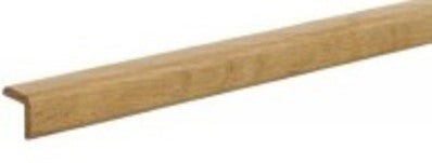 Baguette d'angle arrondie en pin petits nœuds 30 x 30 mm Long.2,4