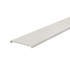 Nez de cloison aluminium blanc 104 mm Long.2,60 m