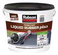 Revêtement imperméabilisant toiture plates gris 5 L, Liquid rubber plus - RUBSON