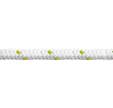 Cordage polyester blanc/jaune 14 mm Long.1 m