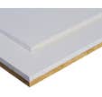 Plaque de sol laine de roche L.150 x l.50 cm Ep.20 + 10 mm
