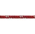 Cordage polyester rouge 6 mm Long.1 m