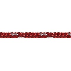 Cordage polyester rouge 6 mm Long.1 m 0