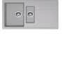 Evier platinium 1,5 bac Janus