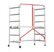 Echafaudage roulant pliant Aluminium SK10 Tubesca