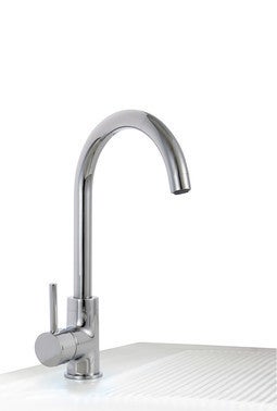 mitigeur de cuisine chrome kazo bricoman