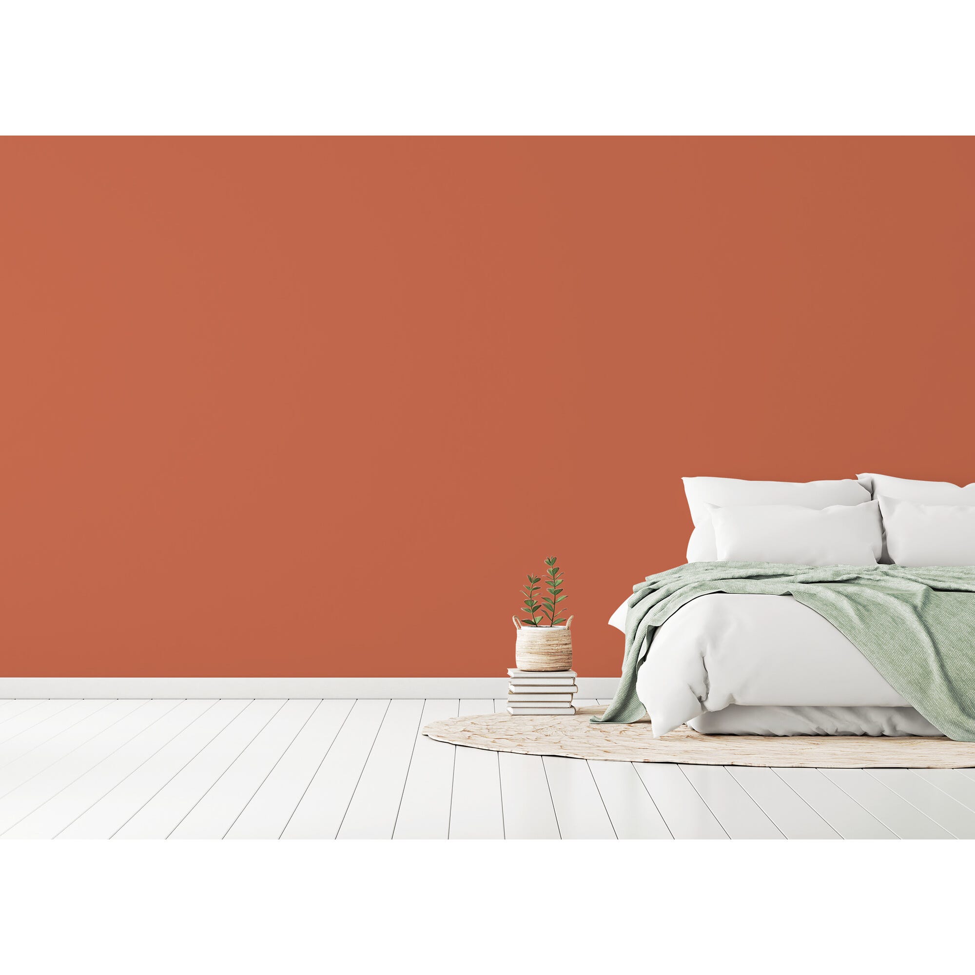 Peinture intérieure satin orange vernia teintée en machine 4L HPO - MOSAIK 4