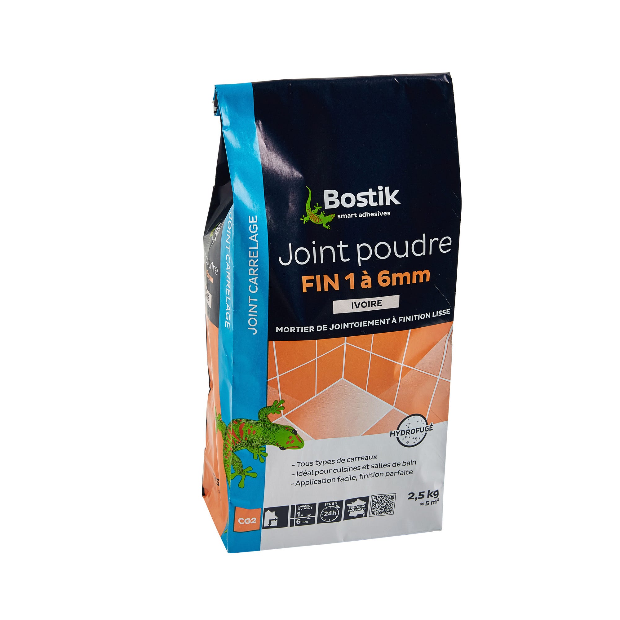 Joint fin ivoire 2,5 kg - BOSTIK 1