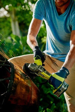 Meuleuse Sans Fil 18v Ryobi Brushless O 125 Mm Sans Batterie Ni Chargeur R18ag7 0 5133002852 Bricoman