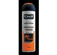 Peinture aérosol de marquage temporaire courte durée orange 500 ml - CECIL PRO