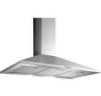 HOTTE DECORATIVE INOX ESSENTIEL B 90 CM