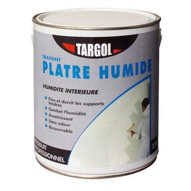 Traitement plâtre humide 2,5 L - TARGOL 0