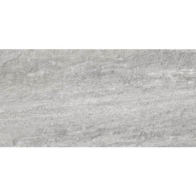Carrelage sol extérieur effet pierre l.30 x L.60 cm - Minereal Anthracite 0