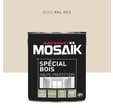 Peinture bois acrylique satin beige RAL 1013 2,5 L - MOSAÏK
