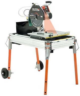 scie sur table o 350mm maconnerie beton brique pierre diam industries coupe max 110mm 2200w elite80s bricoman