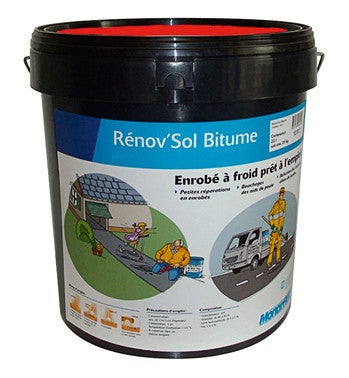 Enrobe A Froid Renov Sol Bitume Noir Bricoman