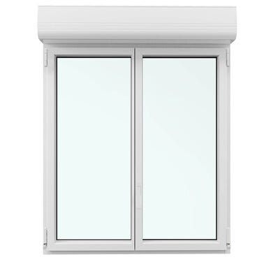 Fenêtre sur-mesure en aluminium, 2 vantaux
