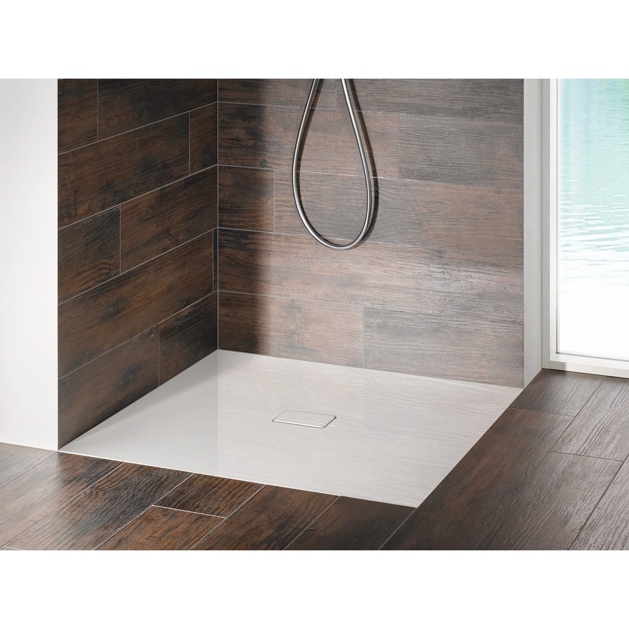 Receveur de douche avec surface solide 180x80 cm Poresta® Loft  1
