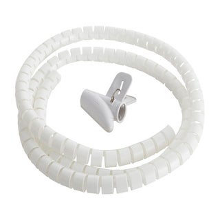Kit range cables blanc 1.5m ❘ Bricoman