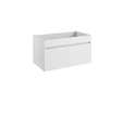 CAISSON SUSPENDU "READY" BLANC 80 CM PORTES