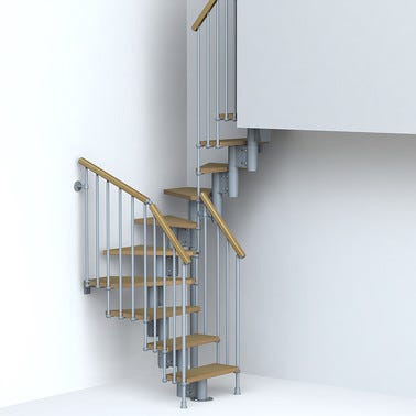 Escalier 2 4 Tournant Pratique 4 Bricoman
